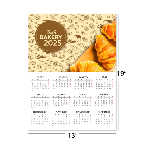 Calendario de pared