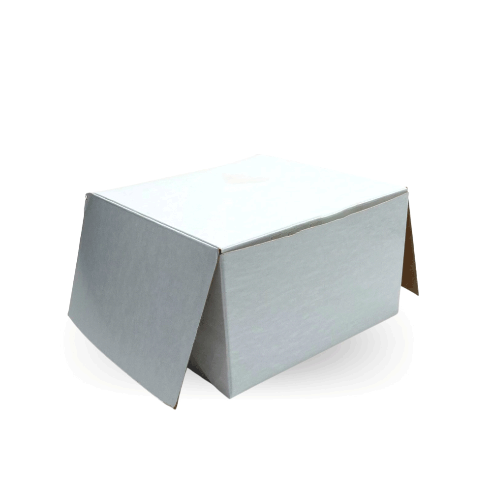 Caja blanca perforada de 40x60x7