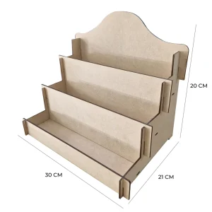 Display de MDF 30x20x21 cm