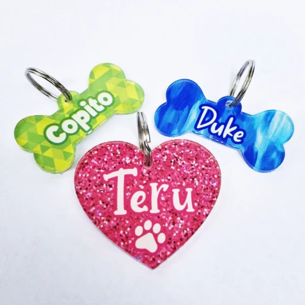 Placas en acrilico para mascotas